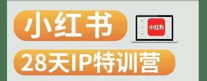 28天小红书博主IP特训营（第3期）实战经验，快速涨粉，迅速变现网赚项目-副业赚钱-互联网创业-资源整合财智网赚